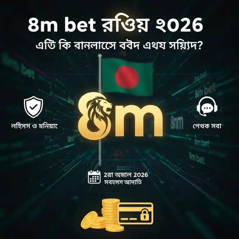 8m bet রিভিউ এবং নিরাপত্তা যাচাই ২০২৬